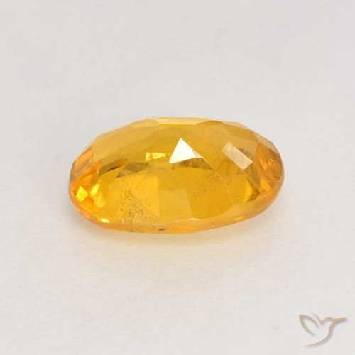 Zaffiro Dorato medio naturale da 1.04 ct, Ovale, VS-SI