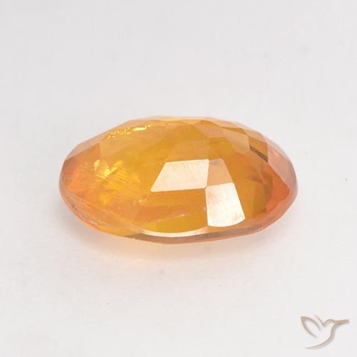 Zaffiro Arancio-Oro naturale da 1.63 ct, Ovale, VS-SI