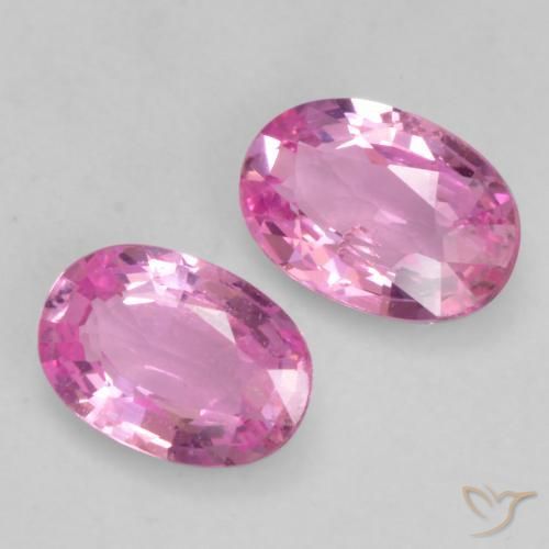 Gemme di Zaffiro Viola-Rosa naturale da 1.16 ct, Ovale, VS