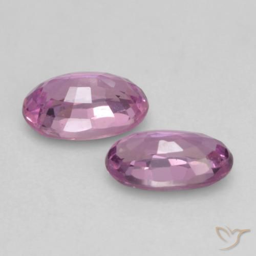 Gemme di Zaffiro Viola medio naturale da 0.61 ct, Ovale, VVS-VS