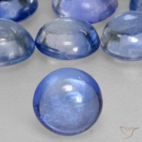 0.31ct Naturale Blu Zaffiro, Rotondo, Trasparente