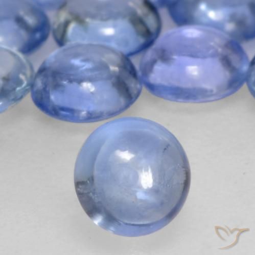 Zaffiro Bambina blu naturale da 0.23 ct, Rotondo, Trasparente
