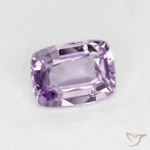 Zaffiro Viola Iris Chiaro naturale da 0.54 ct, Cuscino, VVS-VS