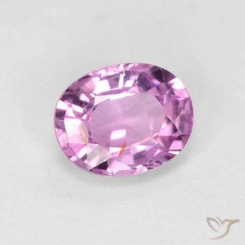 Zaffiro Viola chiaro naturale da 0.71 ct, Ovale, VS
