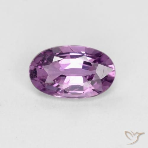 Zaffiro Magenta naturale da 0.40 ct, Ovale, VS