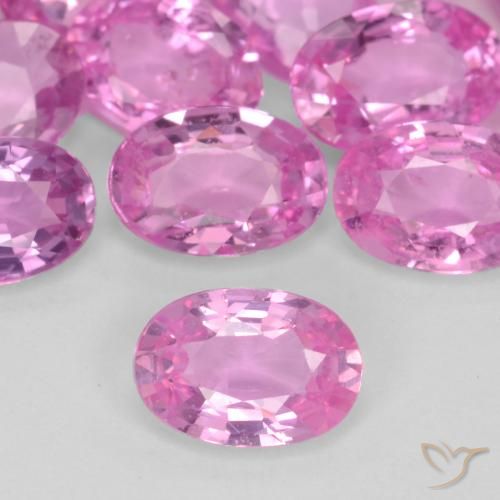 0.50ct Naturale Viola medio Zaffiro, Ovale, VVS-VS