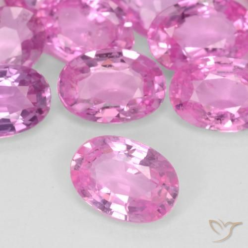 Zaffiro Viola medio naturale da 0.50 ct, Ovale, VVS-VS