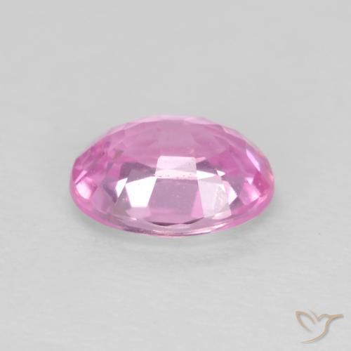 Zaffiro Viola-Rosa naturale da 0.47 ct, Ovale, VS