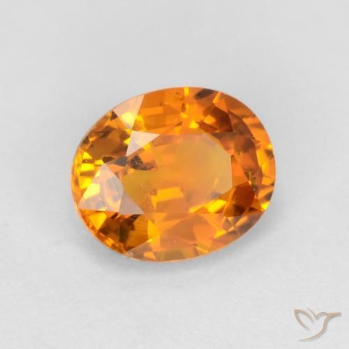 Zaffiro Oro naturale da 0.72 ct, Ovale, VS