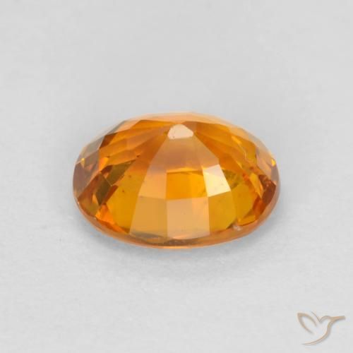 Zaffiro Oro naturale da 0.72 ct, Ovale, VS