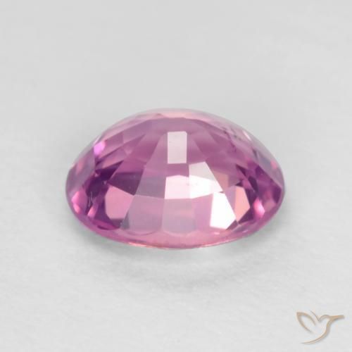 Zaffiro Viola medio naturale da 0.67 ct, Ovale, VS