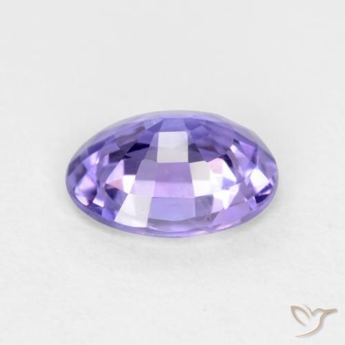 Zaffiro Viola tendente al rosa naturale da 0.48 ct, Ovale, VS