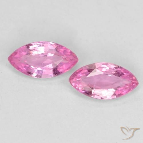 0.37ctw Naturale Viola medio Zaffiro, Taglio marquise, VS