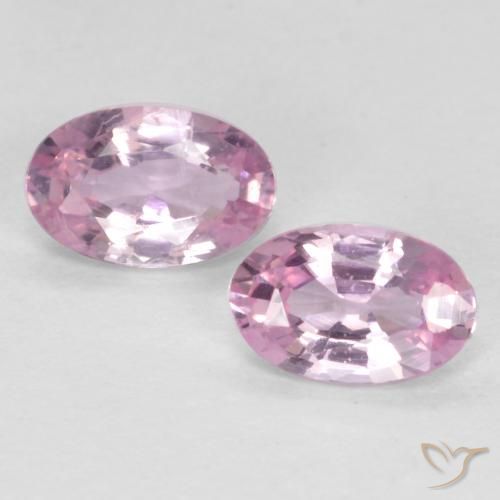 0.50ctw Naturale Viola medio-chiaro Zaffiro, Ovale, VS
