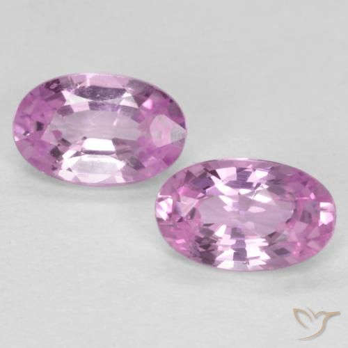 0.56ctw Naturale Viola medio-chiaro Zaffiro, Ovale, VS