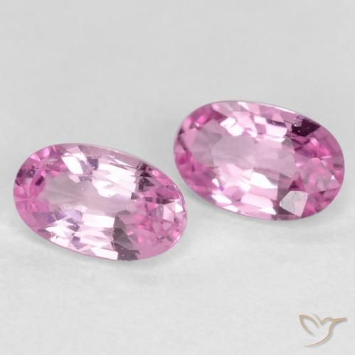 Gemme di Zaffiro Viola medio naturale da 0.56 ct, Ovale, VS
