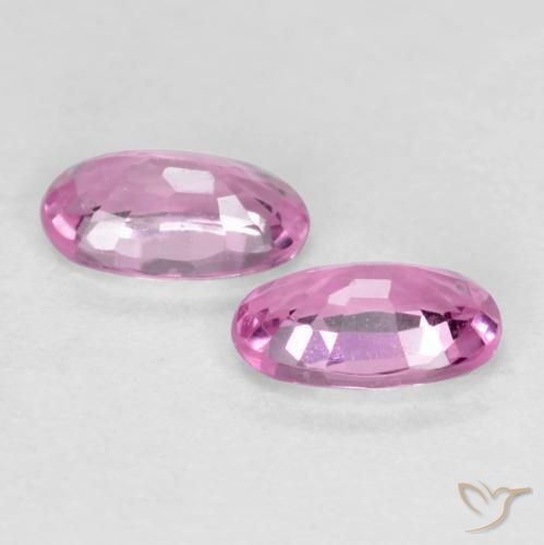 Gemme di Zaffiro Viola medio naturale da 0.56 ct, Ovale, VS