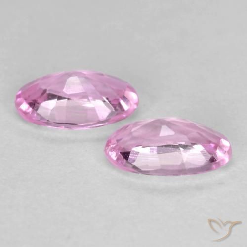 Gemme di Zaffiro Viola medio naturale da 0.51 ct, Ovale, VS