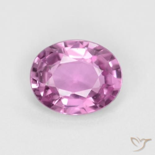 0.41ct Naturale Viola intenso Zaffiro, Ovale, VVS-VS