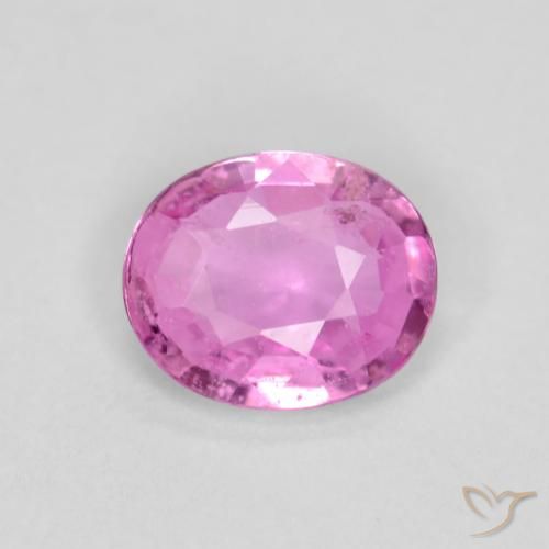 Zaffiro Viola medio naturale da 0.33 ct, Ovale, VS-SI