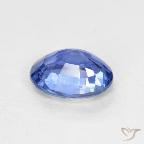 Zaffiro Blu navy chiaro naturale da 0.55 ct, Ovale, VS-SI