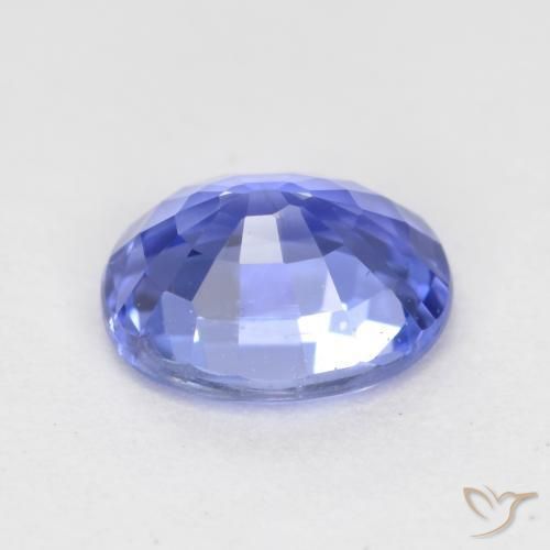 Zaffiro Intenso Viola Blu naturale da 0.77 ct, Ovale, VS
