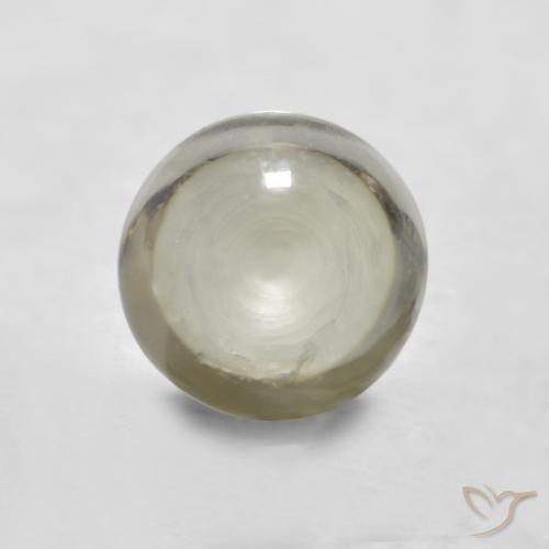 0.79ct Naturale Giallo chiaro Zaffiro, Rotondo, Trasparente