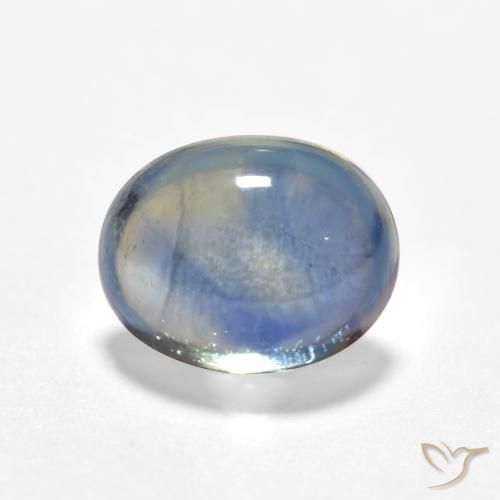 Zaffiro Blu navy naturale da 0.61 ct, Ovale, Trasparente