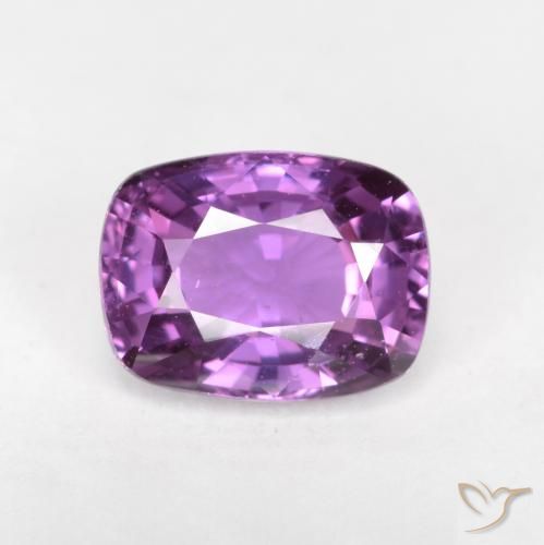 1.34ct Naturale Viola elettrico Zaffiro, Cuscino, VS