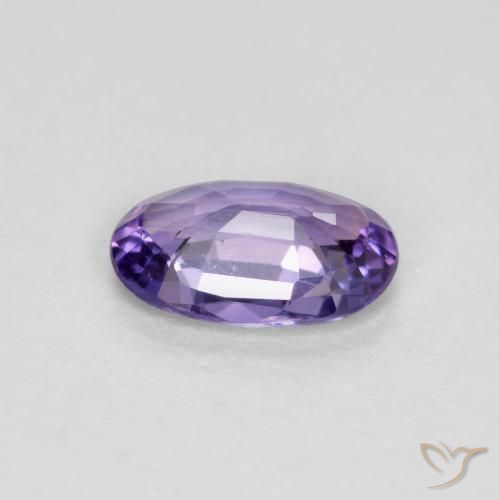 Zaffiro Viola-Rosa naturale da 0.40 ct, Ovale, VS