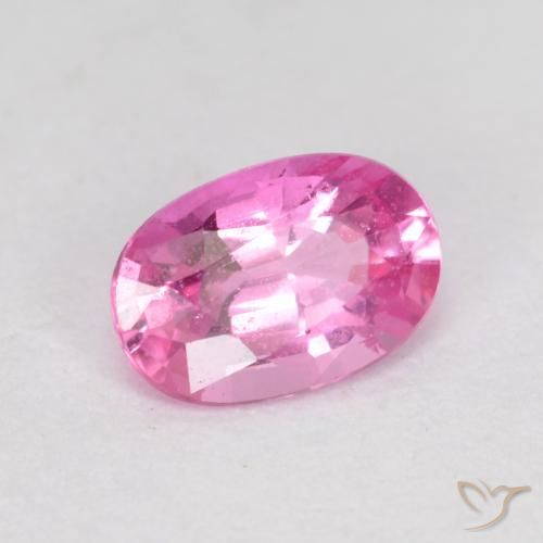 Zaffiro Viola medio naturale da 0.63 ct, Ovale, VS-SI