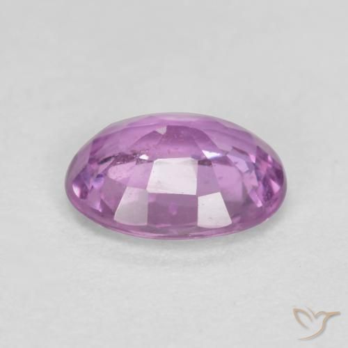 Zaffiro Viola Rosato Viola naturale da 0.71 ct, Ovale, VS-SI