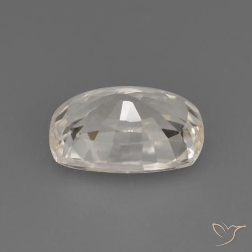 Zaffiro Dorato molto chiaro naturale da 1.13 ct, Cuscino, VVS-VS