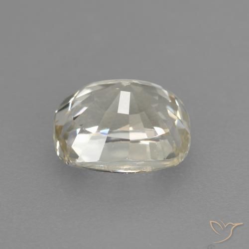 Zaffiro Giallo pallido naturale da 1.18 ct, Cuscino, VVS-VS