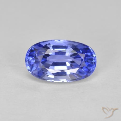 2.36ct Naturale Blue violetto scuro Zaffiro, Ovale, VVS-VS