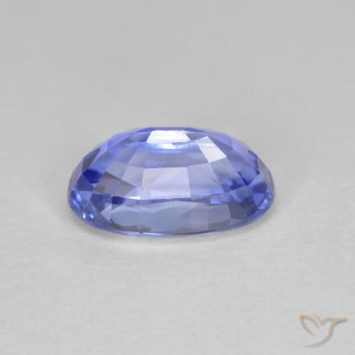 Zaffiro Blue violetto scuro naturale da 2.36 ct, Ovale, VVS-VS