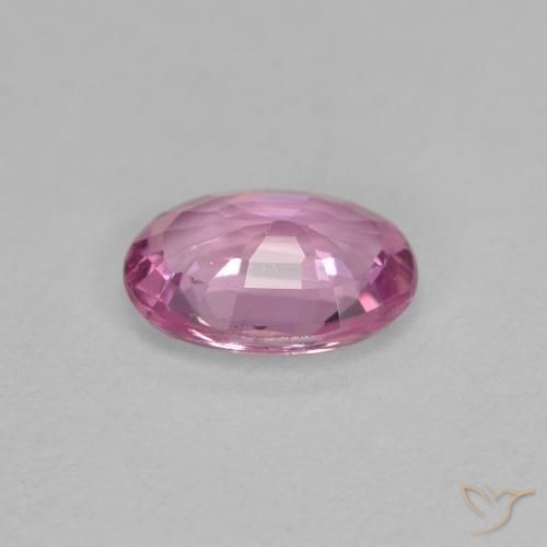 Zaffiro Viola chiaro naturale da 0.73 ct, Ovale, VVS