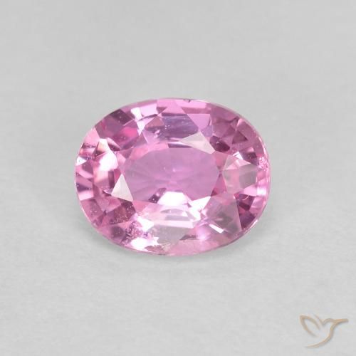 0.44ct Naturale Rosa porpora reale Zaffiro, Ovale, VVS-VS