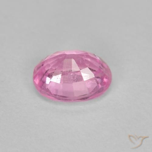 Zaffiro Rosa naturale da 0.51 ct, Ovale, VS-SI