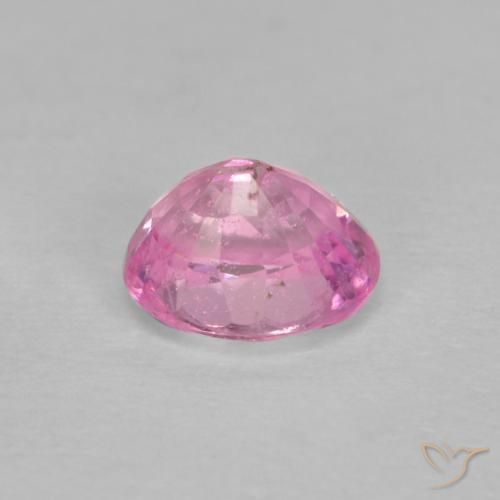 Zaffiro Rosa Molto Chiaro naturale da 0.56 ct, Ovale, VS-SI