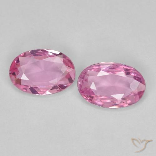 0.74ctw Naturale Rosa Molto Chiaro Zaffiro, Ovale, VVS-VS