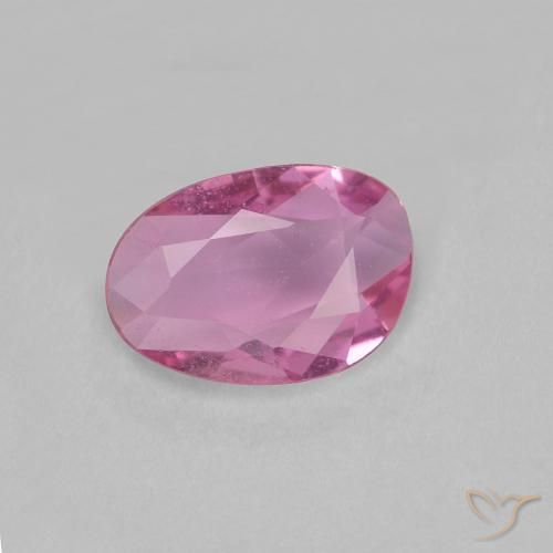 0.76ct Naturale Rosa scuro Zaffiro, Taglio a fantasia, VS