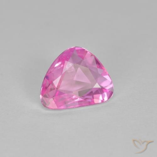 Zaffiro Viola intenso naturale da 0.81 ct, Taglio a fantasia, VVS