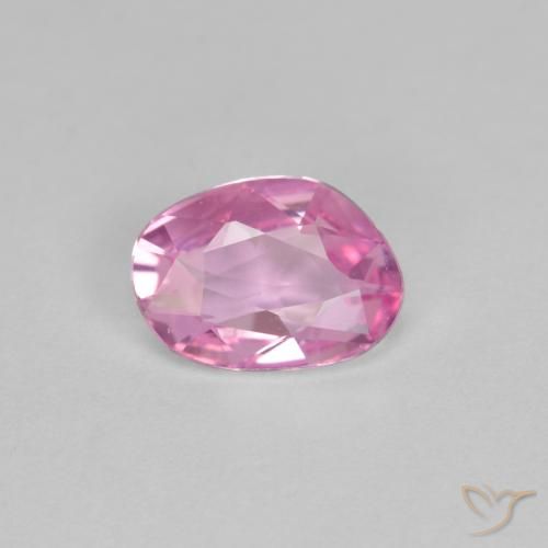 0.86ct Naturale Rosa viola reale molto chiaro Zaffiro, Taglio a fantasia, VVS