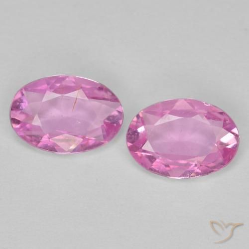 0.76ctw Naturale Viola intenso Zaffiro, Ovale, VS