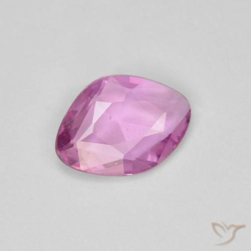 Zaffiro Rosa medio naturale da 0.82 ct, Taglio a fantasia, VS