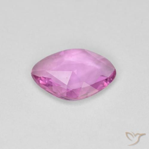 Zaffiro Rosa medio naturale da 0.82 ct, Taglio a fantasia, VS