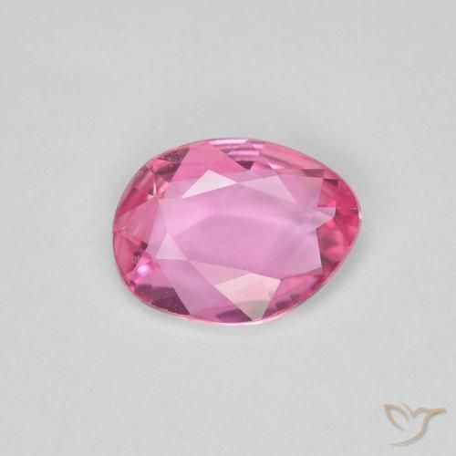 0.92ct Naturale Rosa medio Zaffiro, Taglio a fantasia, VVS-VS
