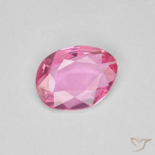 Zaffiro Rosa medio naturale da 0.92 ct, Taglio a fantasia, VVS-VS