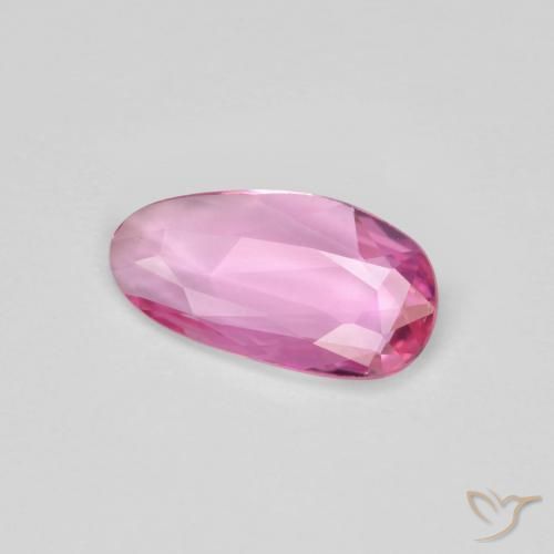 Zaffiro Rosa intenso naturale da 0.88 ct, Taglio a fantasia, VVS